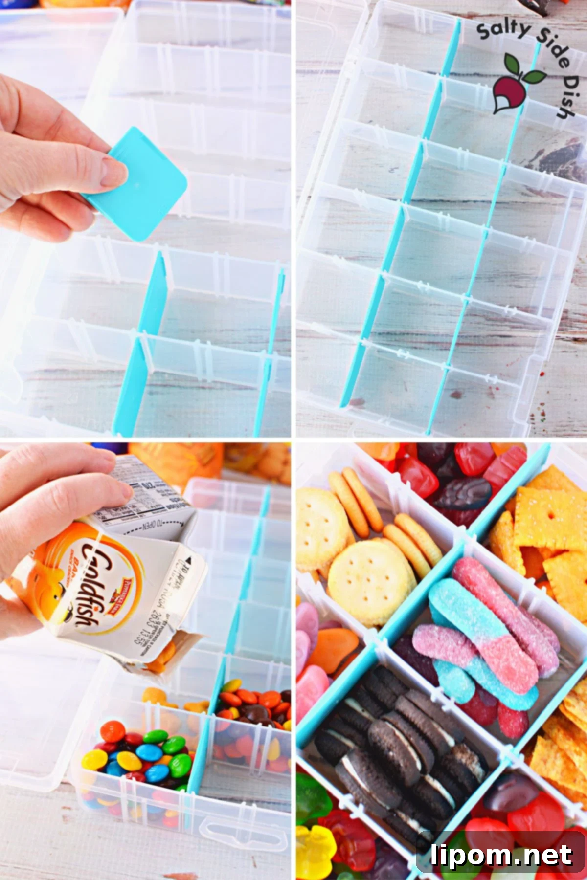 Graze Gear 5 how to make a snackle box.