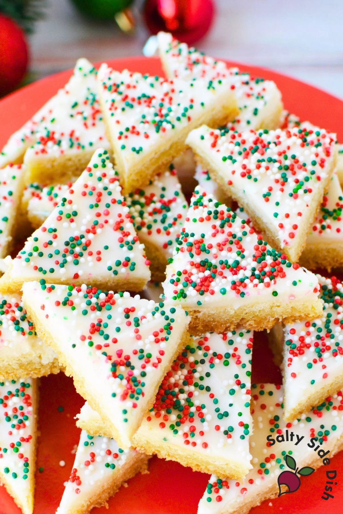 Christmas Sugar Cookie Bars