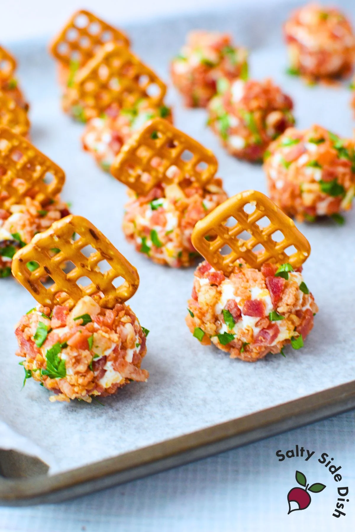 Mini Bacon Ranch Cheeseball Bites
