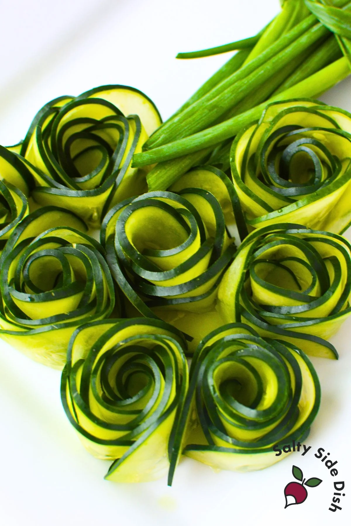 How to Make Cucumber Roses
