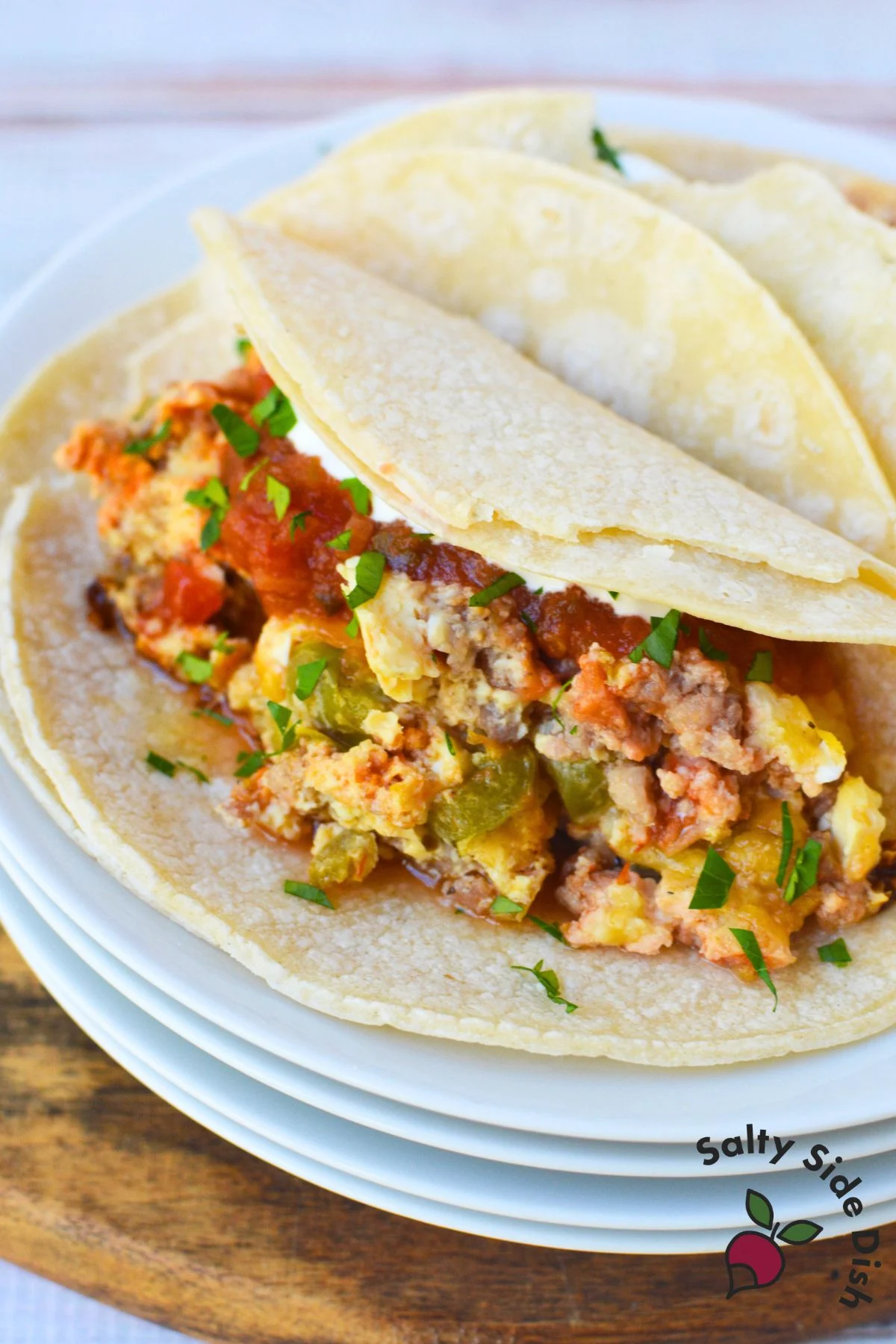 Slow Cooker Breakfast Burrito Filling
