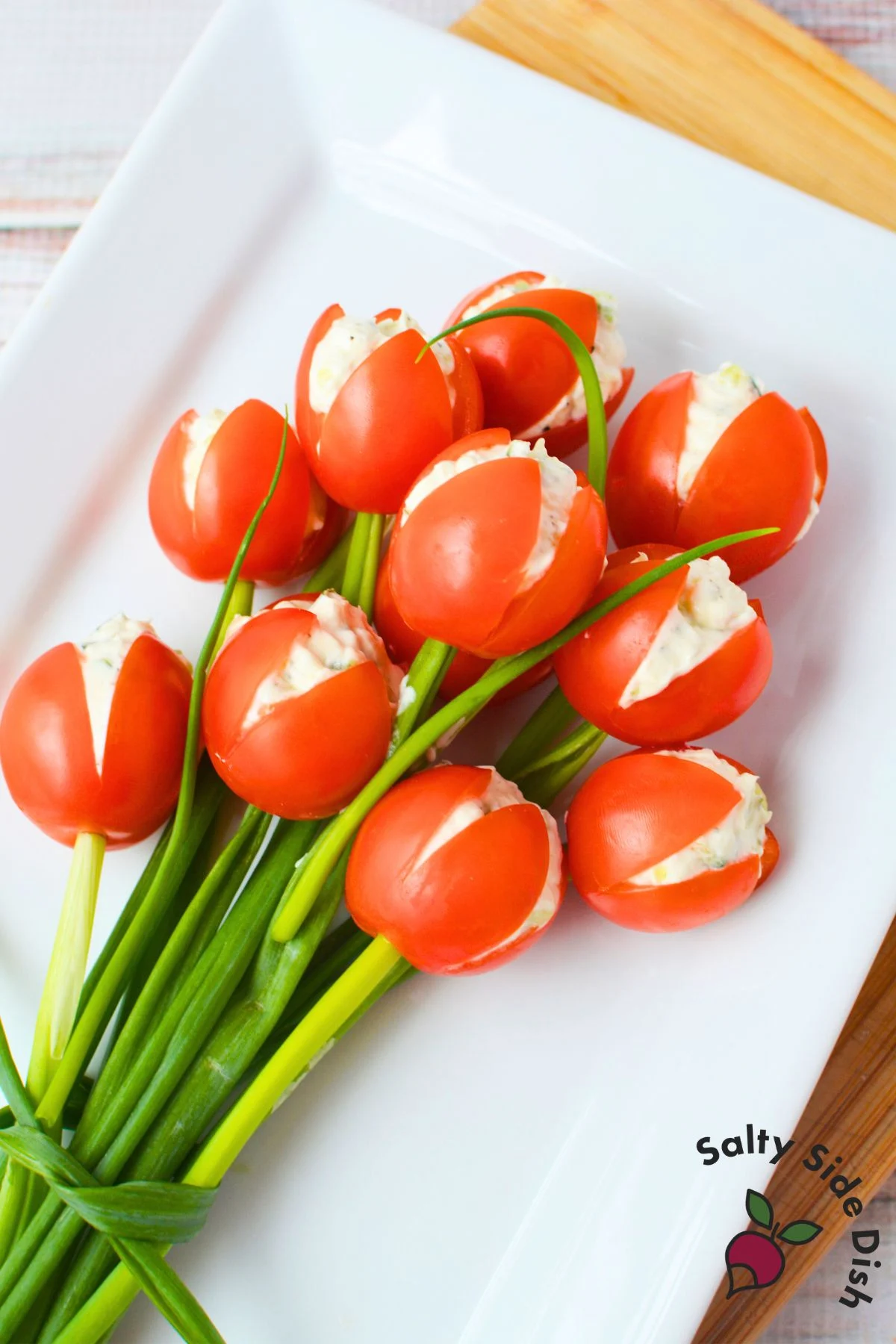 Tulip Tomatoes (Stuffed Tomato Appetizer)