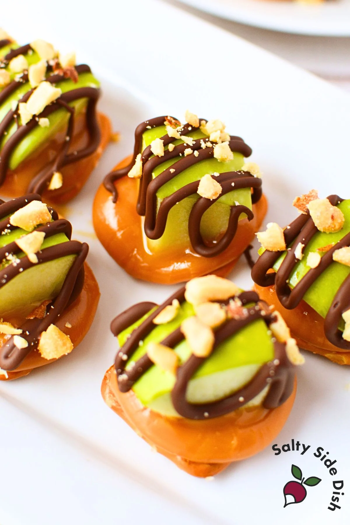 Caramel Apple Pretzel Bites