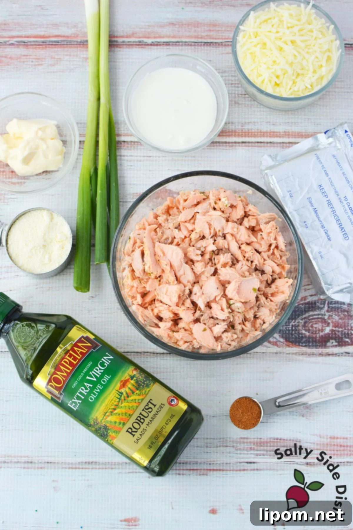 Baked Salmon Delight 3 Ingredients for baked salmon dip