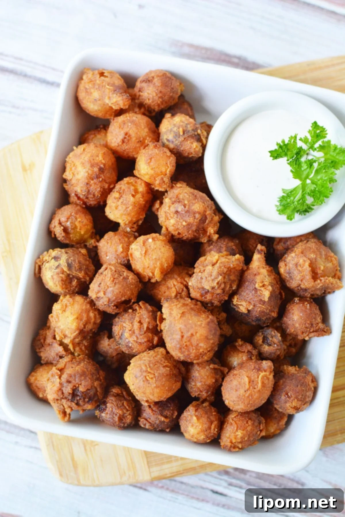 Onion Nirvana: 9 Recipes for the Dedicated Allium Aficionado 4 Delicious and crispy mini blooming onions.
