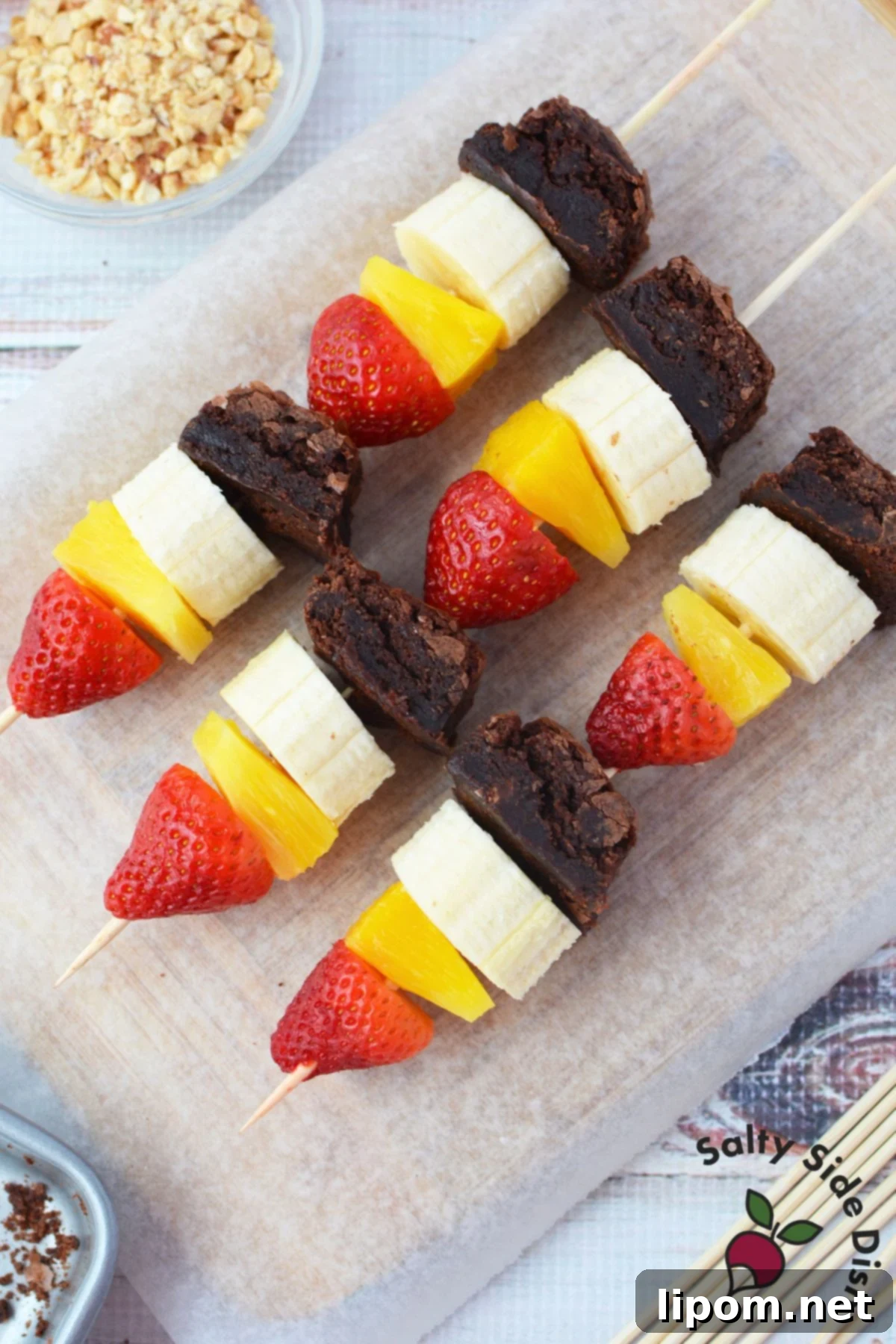 Banana Split Skewers: A Fun & Fruity Treat 4 Assembling Banana Split Kabobs
