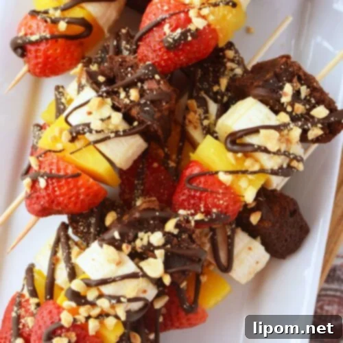 Banana Split Skewers: A Fun & Fruity Treat 8 Banana Split Kabobs