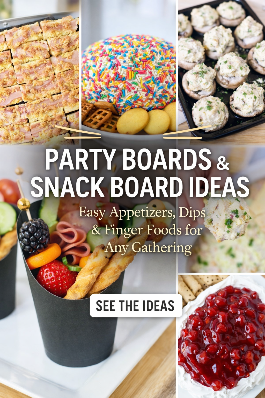 Party Boards and Snack Board Ideas for Easy Entertaining