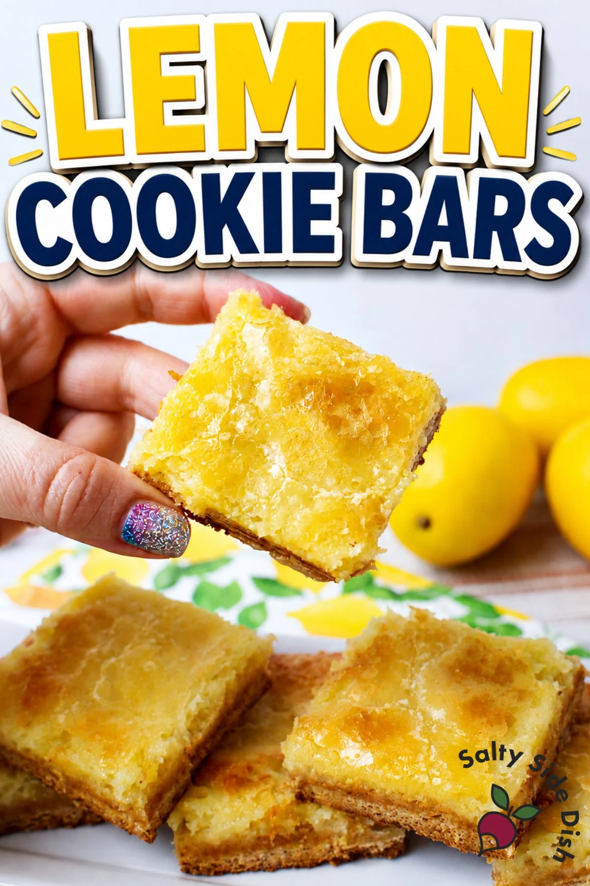 Lemon Cookie Bars (Made With a Box of Cake Mix)