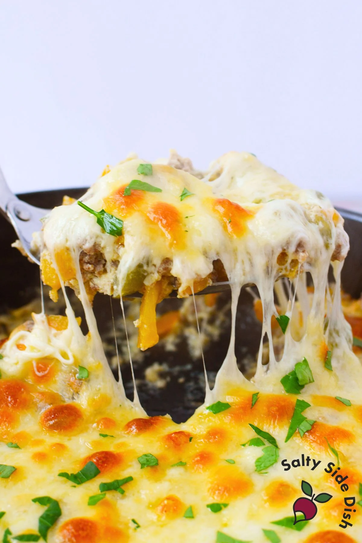 Philly Cheesesteak Casserole