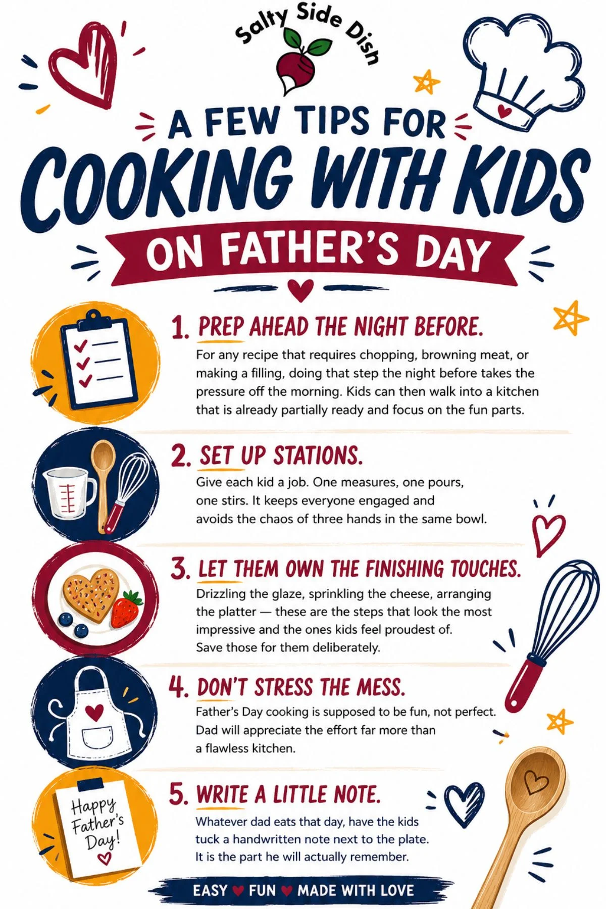 Father’s Day Recipes Kids Can Help Make