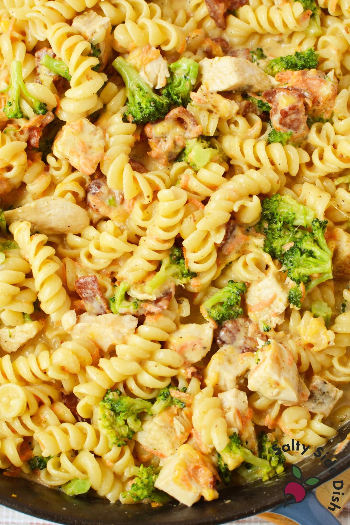 Broccoli Cheese Chicken Bacon Pasta