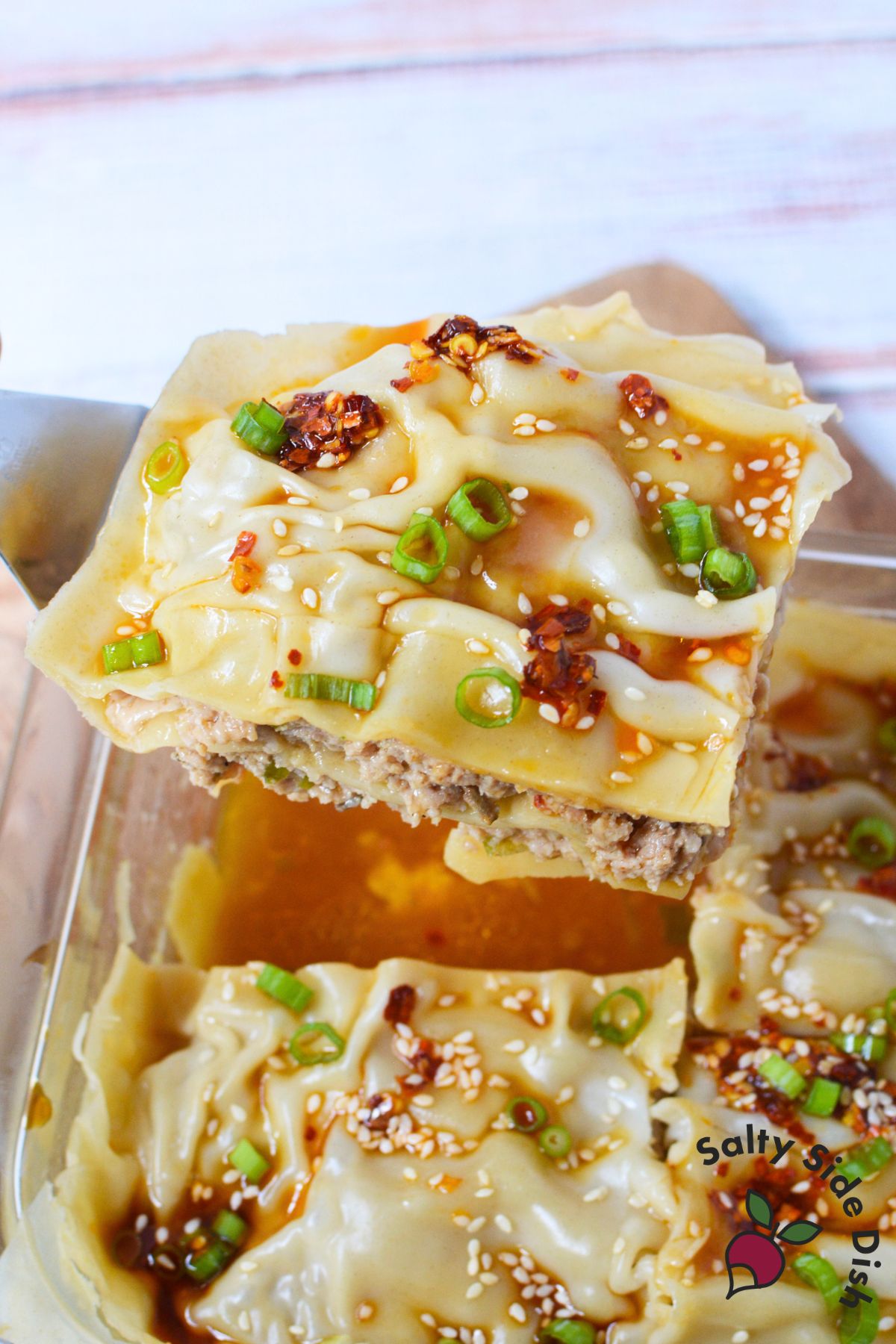 Dumpling Lasagna