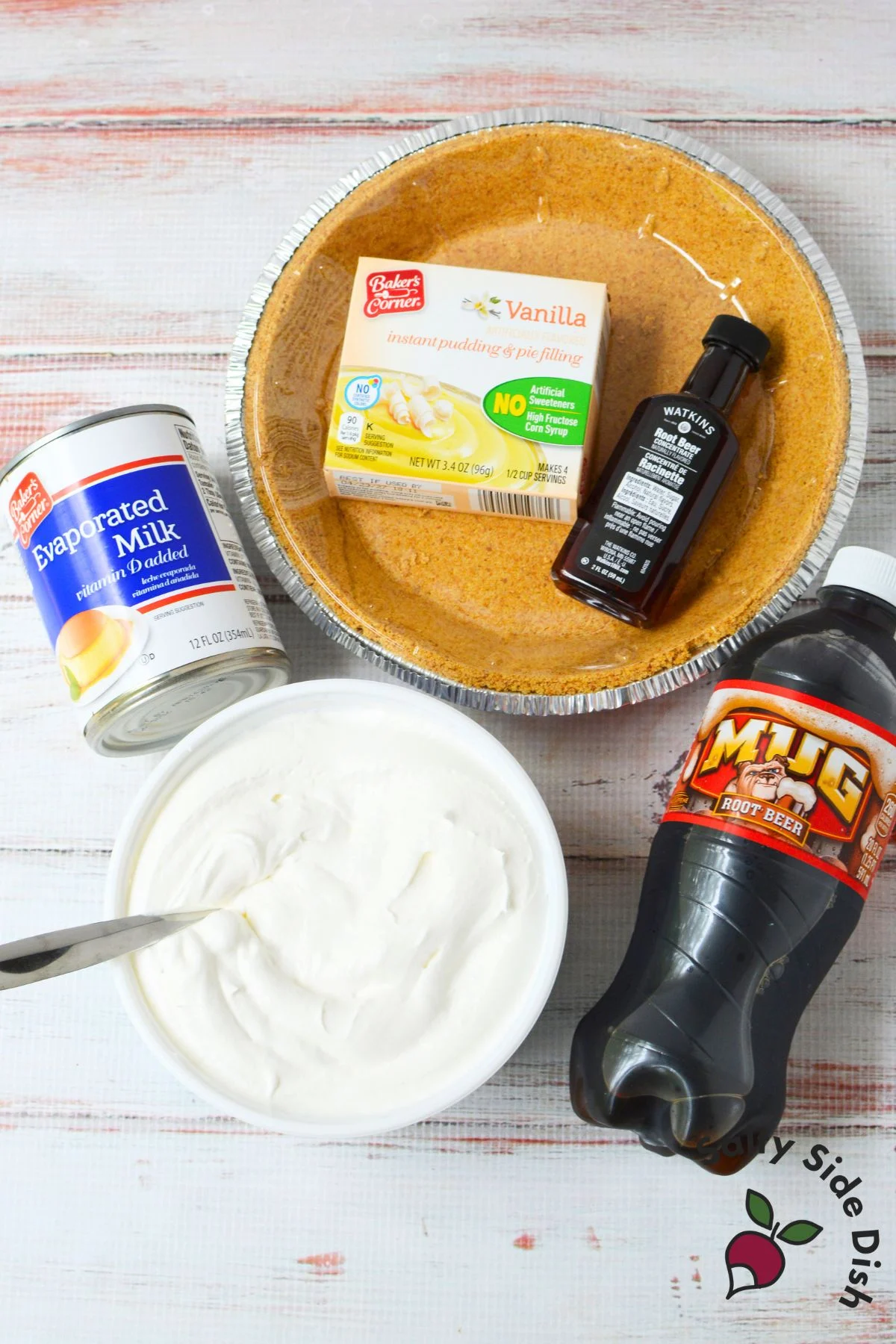 root beer float pie ingredients