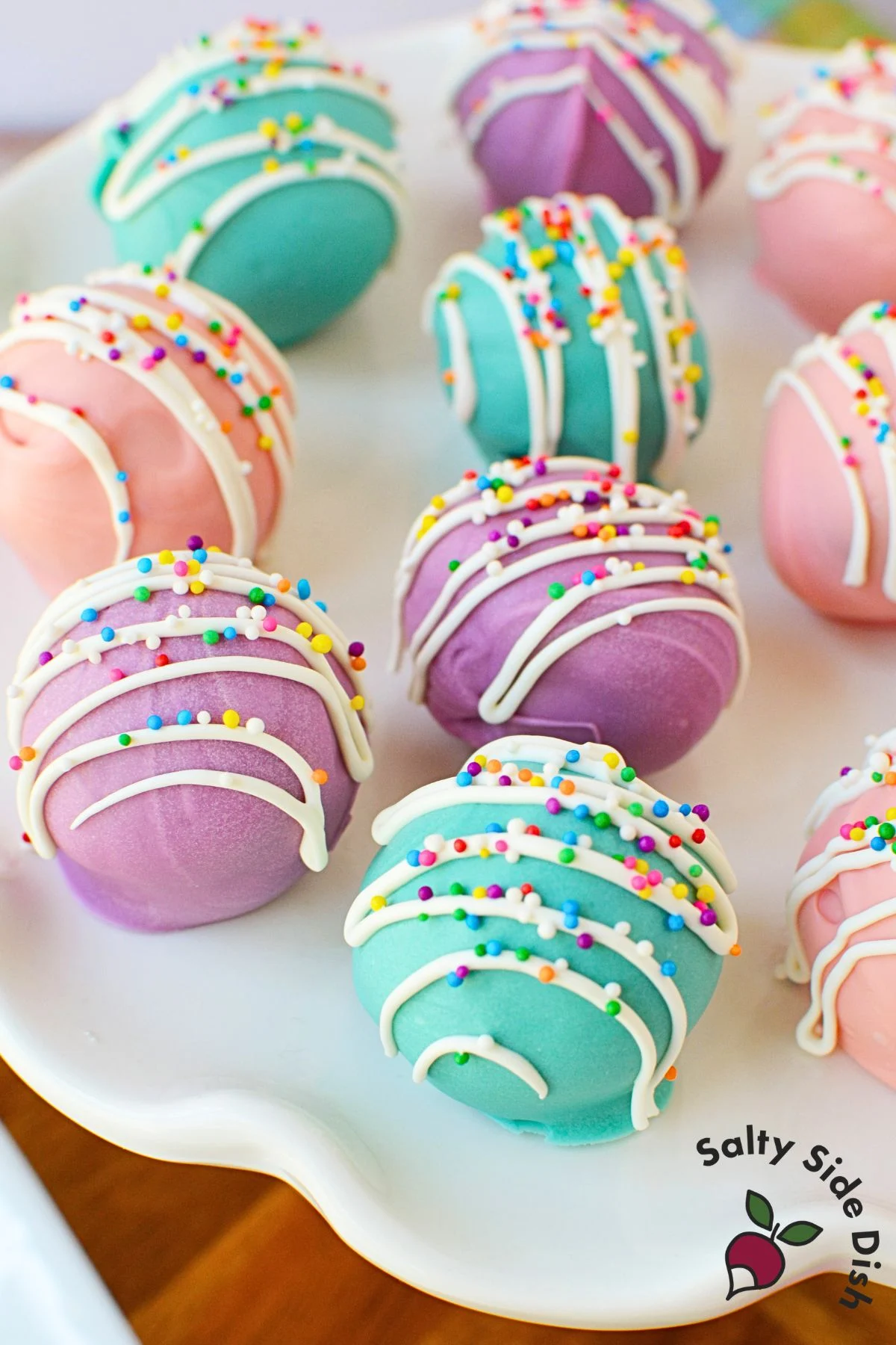 Colorful Oreo Truffles