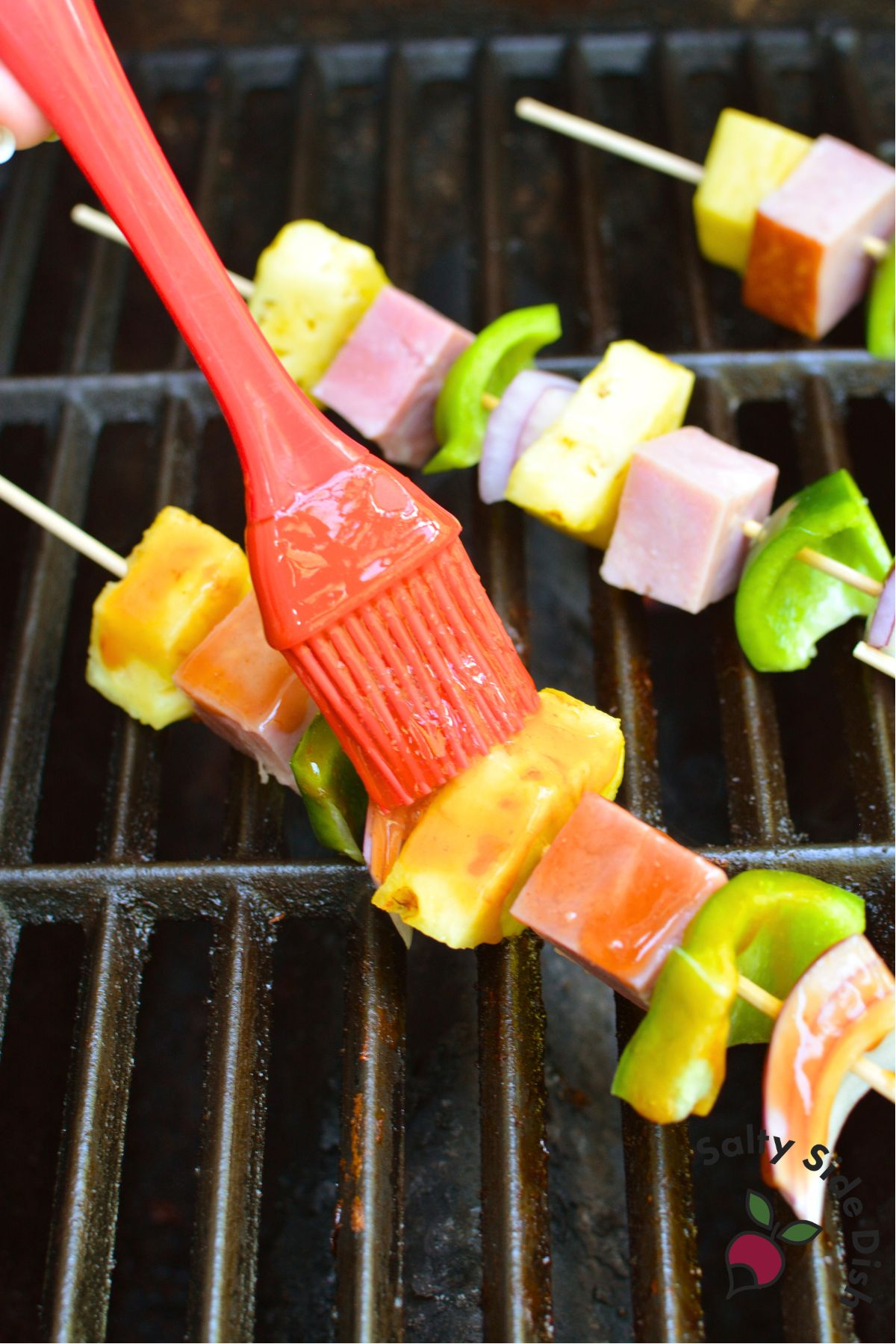 Grilled Ham and Pineapple Kabobs