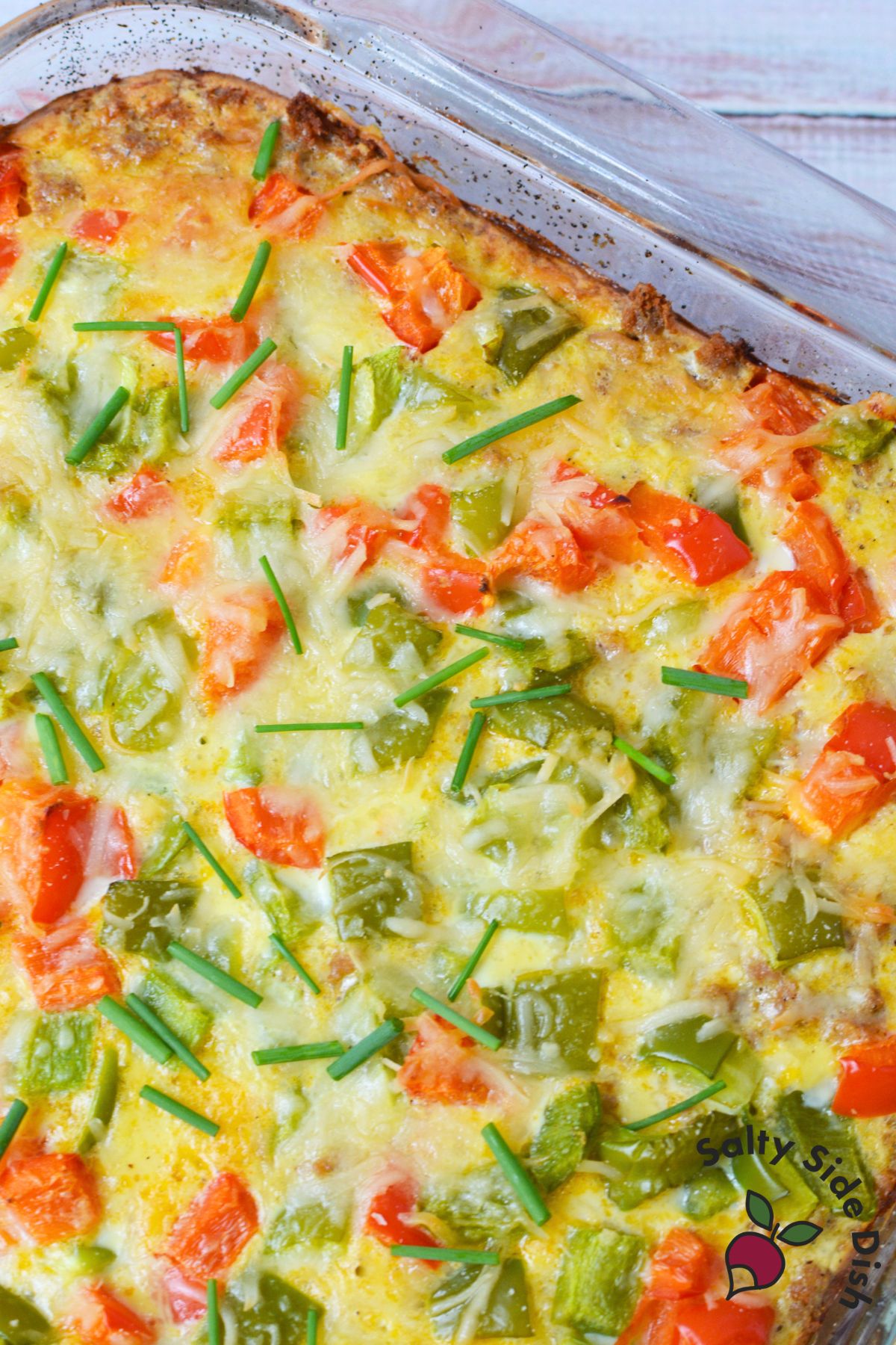 Breakfast Potato Casserole with Ground Turkey
