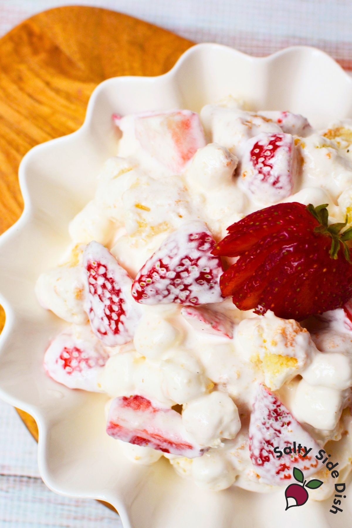 Strawberry Shortcake Fluff Salad