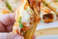 Cheesy Tortilla Lasagna Rolls (Mexican-Style)