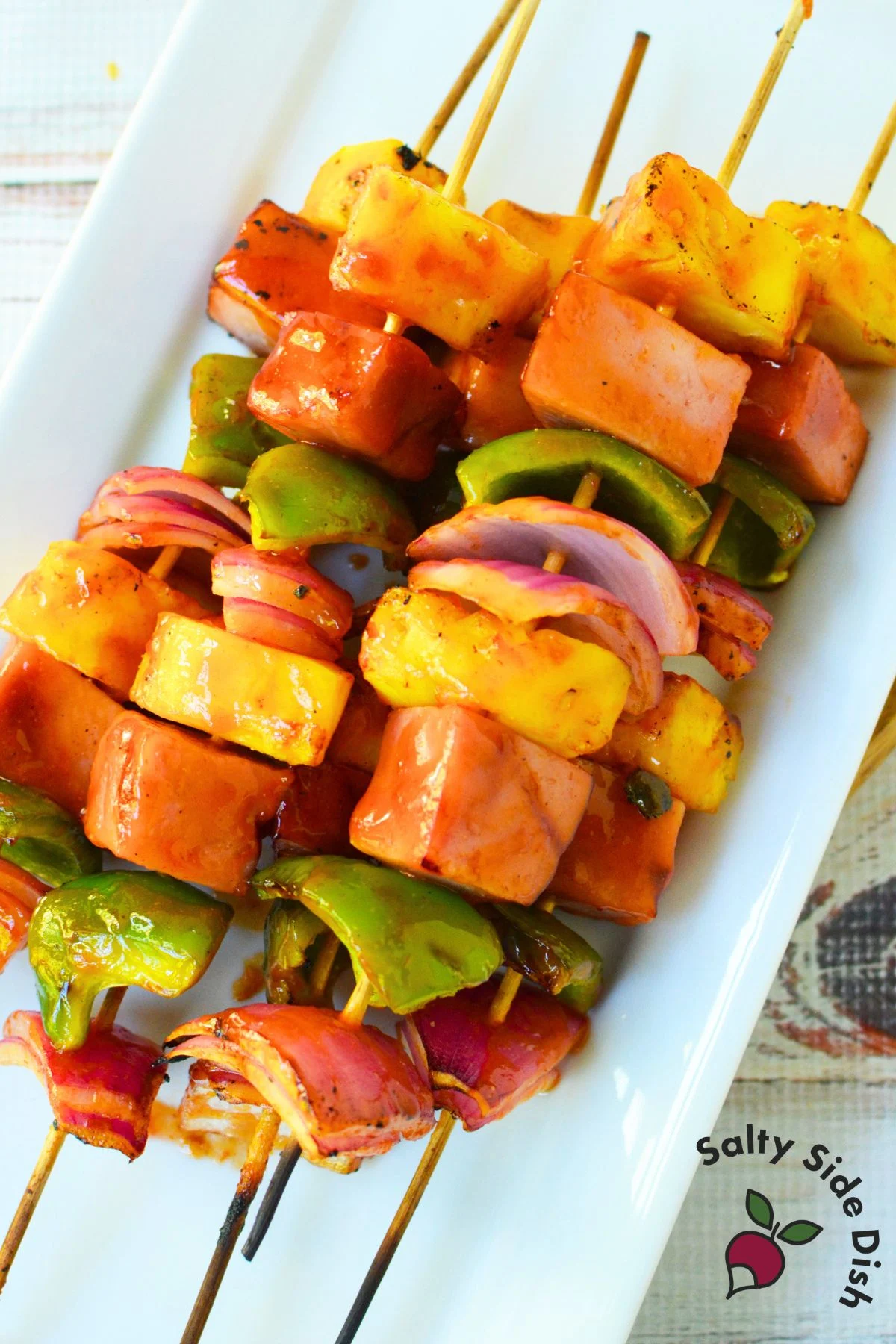 Grilled Ham and Pineapple Kabobs