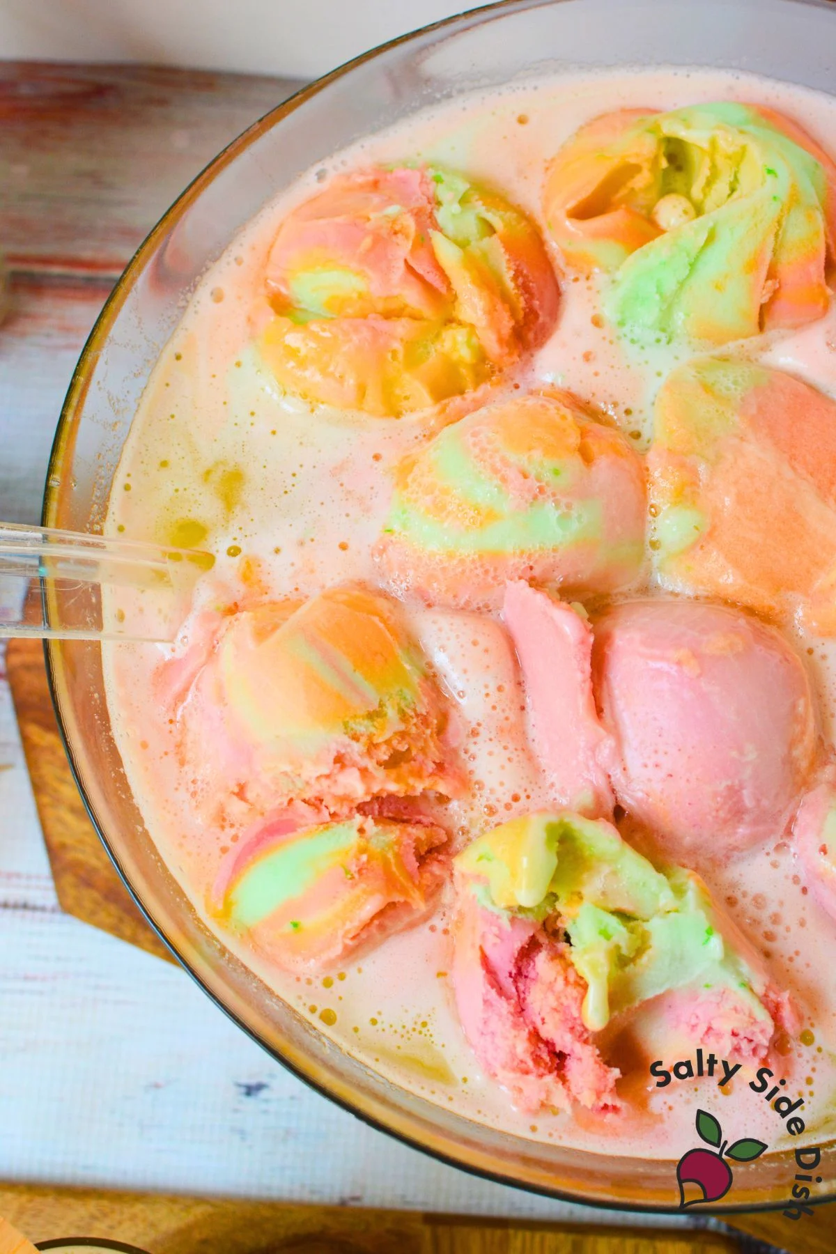 Rainbow Sherbet Punch