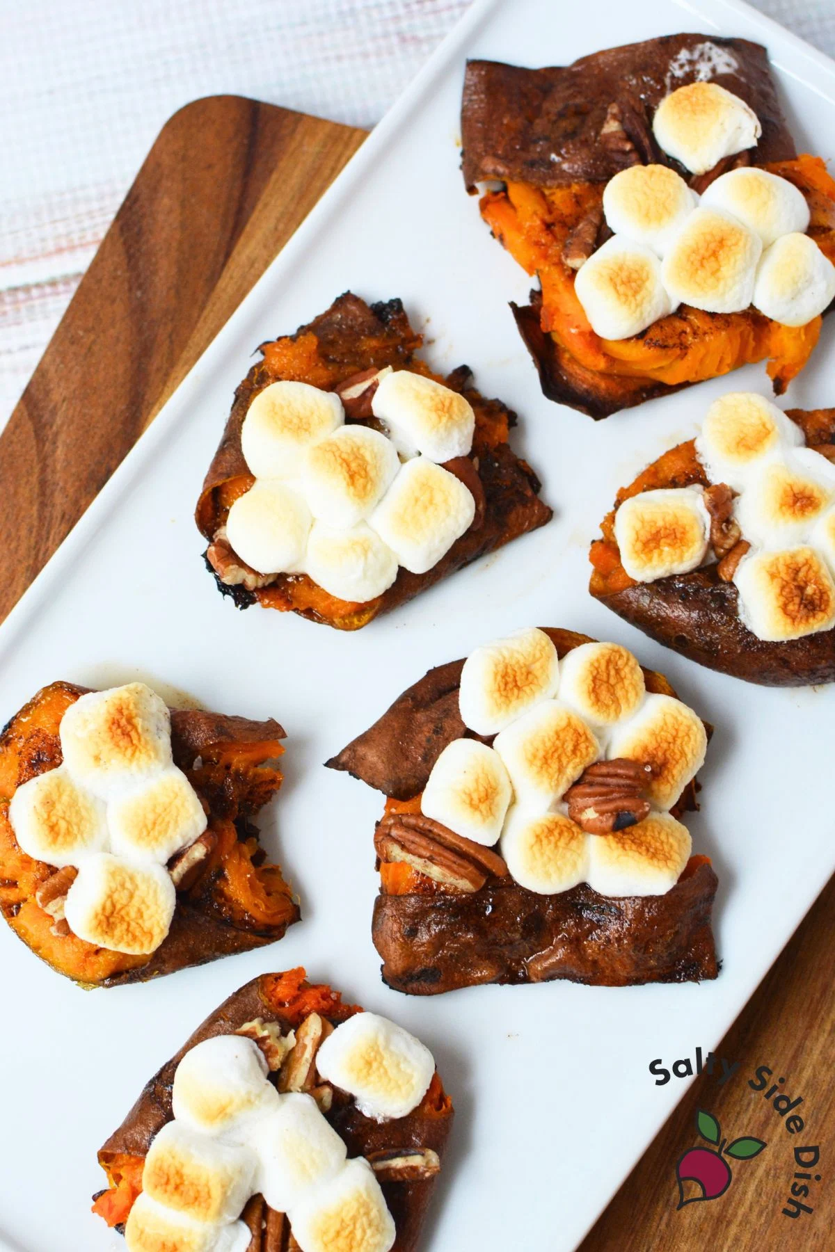 Smashed Sweet Potatoes